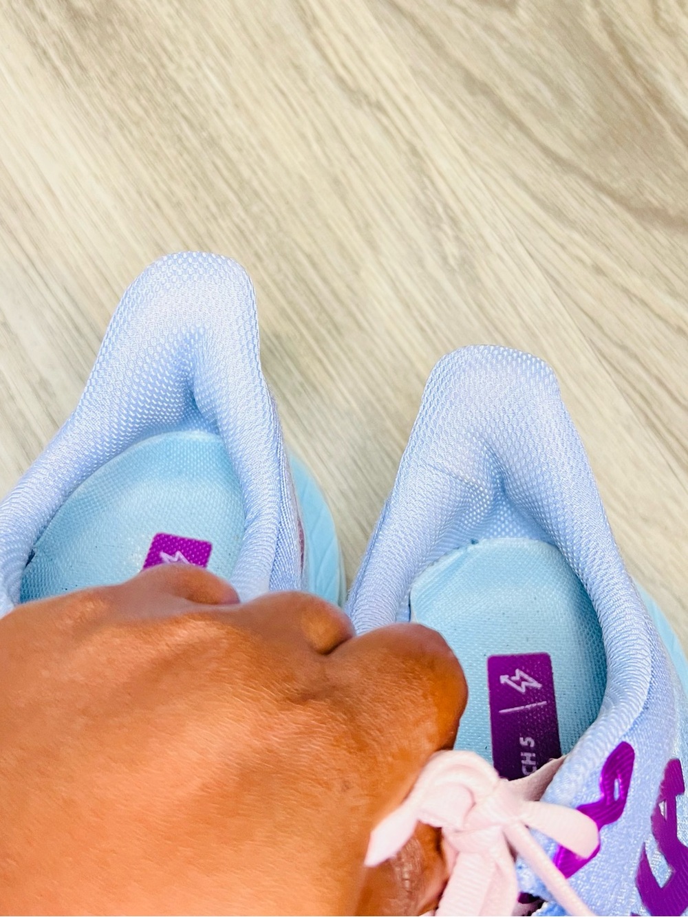 Hoka Mach 5 Running Shoes Light Purple Women’s Sz 8.5B Outdoor Running *FAIR - Picture 10 of 11